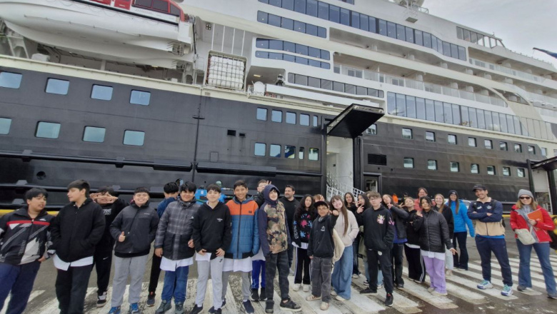 Inició el ciclo de visitas escolares a cruceros antárticos 