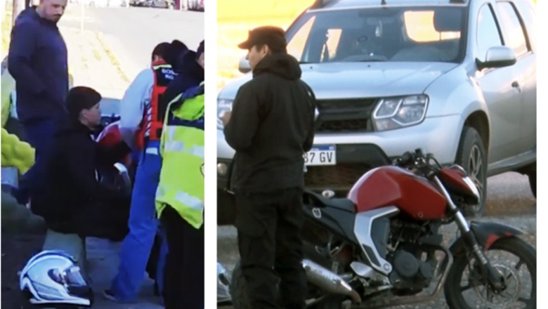 Joven de 17 años fue atropellado por una moto en pleno centro de Río Grande 