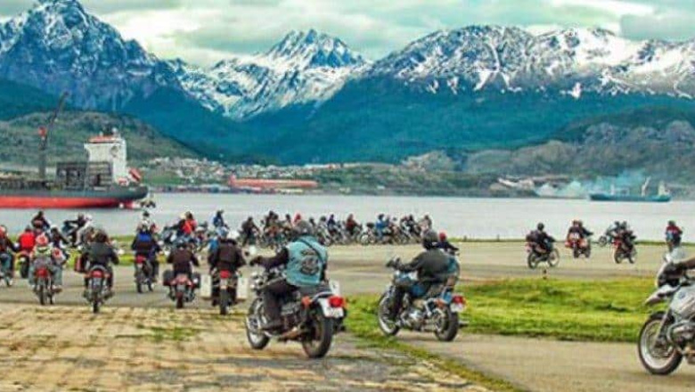 "Motoqueros del Fin del Mundo" celebró su encuentro internacional