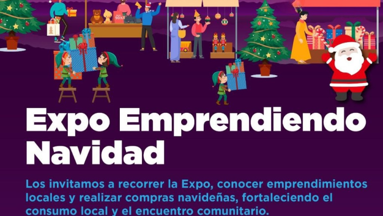 Nueva edición de la Expo Emprendiendo Navidad 2025