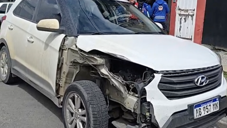 Lo chocaron, lo trompearon y el sujeto se dio a la fuga: violento episodio en pleno centro de Río Grande