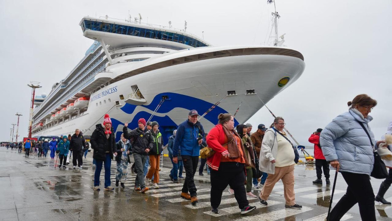 Ushuaia recibió 19 cruceros y más de 10 mil visitantes entre el 26 y el 28 de diciembre 