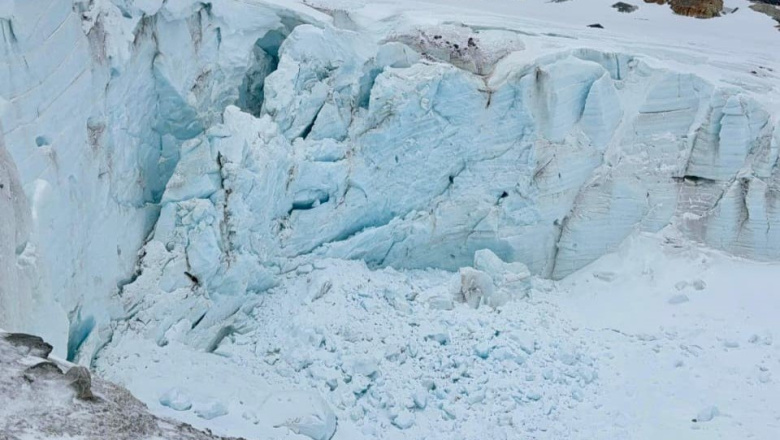Alerta por desprendimientos de hielo: recomiendan no acercarse al glaciar Ojo del Albino