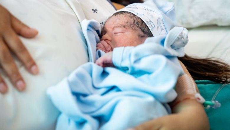 Primer nacimiento del 2026 en Tierra del Fuego:  Quispe Copa Mattheu