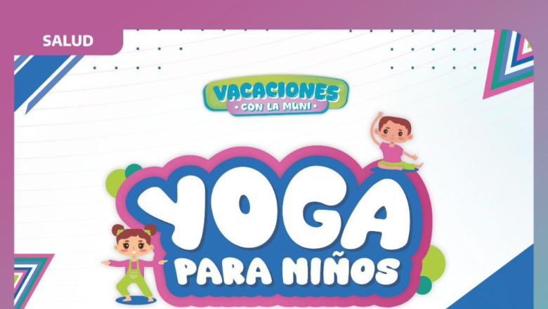 Vacaciones con la Muni: yoga para niños