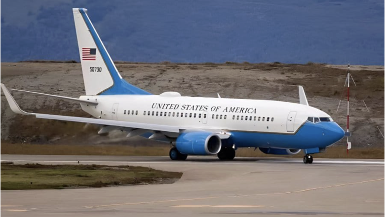 Sorprendió la llegada de un avión del departamento de defensa de EEUUU a Ushuaia