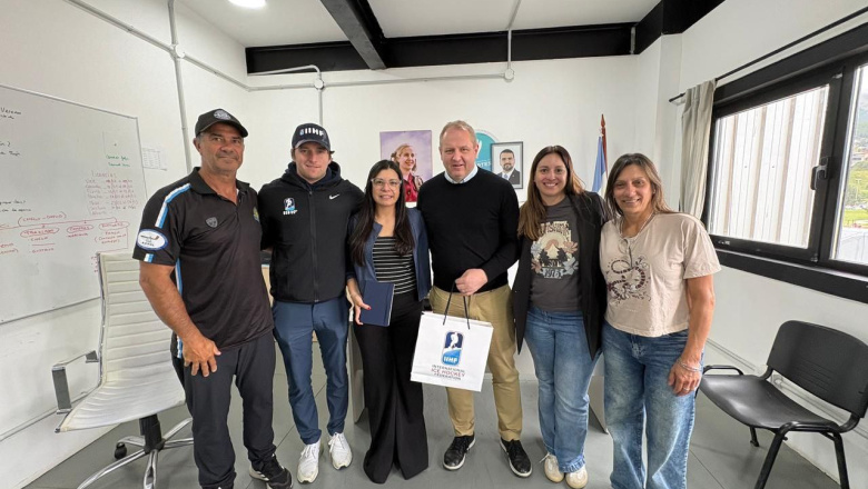 Ushuaia recibió a autoridades nacionales e internacionales de Hockey sobre Hielo