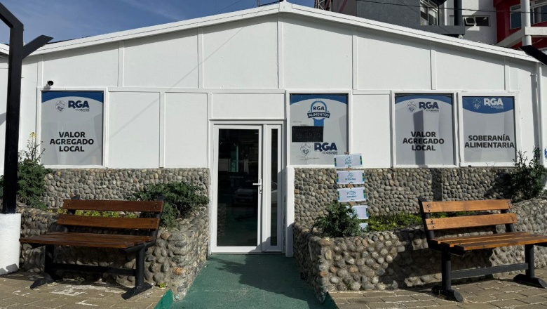 Productos frescos y locales en el punto de venta de Río Grande 