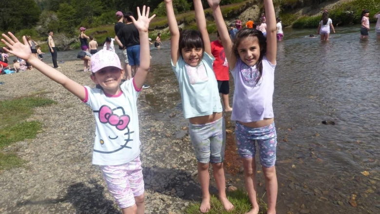 Los mas chicos continúan disfrutando de la Colonia de Verano en Ushuaia