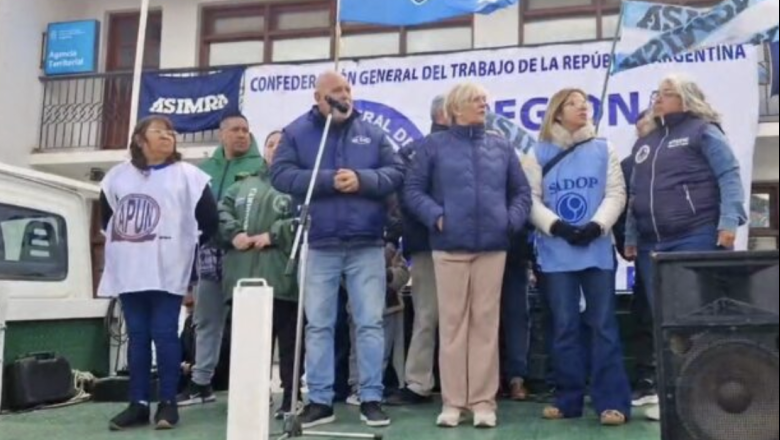 CGT fueguina marchó contra la Reforma Laboral: “no es modernización, es precarización” 