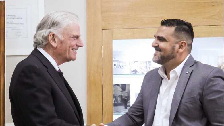 Vuoto recibió a Franklin Graham en el marco de “Esperanza Ushuaia”