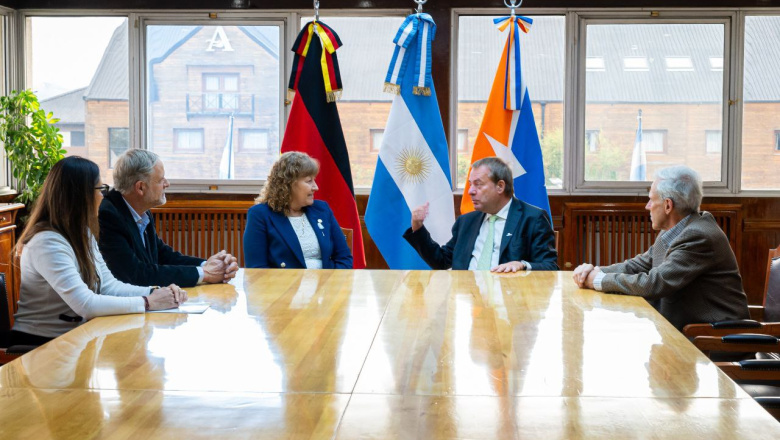 La Vicegobernadora recibió al embajador de Alemania en su primera visita a la Provincia