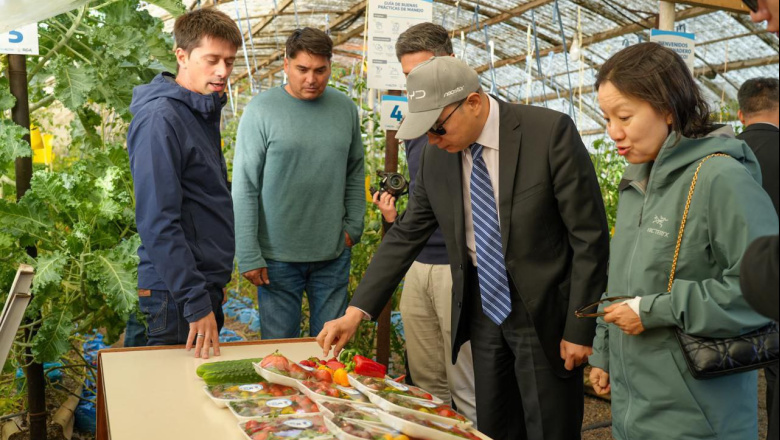 Río Grande mostró su potencial agroproductivo a la delegación de la embajada de China