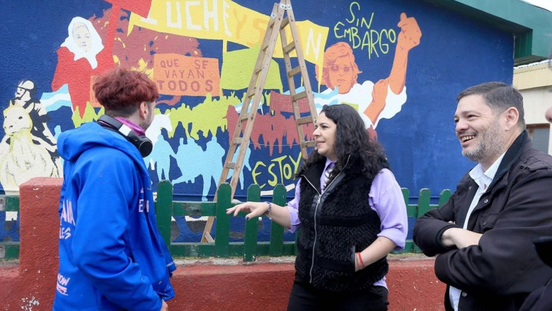 Avanza la 7° edición del Encuentro Internacional de Muralistas en el Fin del Mundo EMUSH 2026