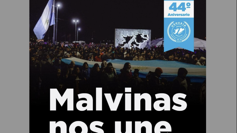 Ushuaia invita a participar de la vigilia y visitar la Carpa de Malvinas