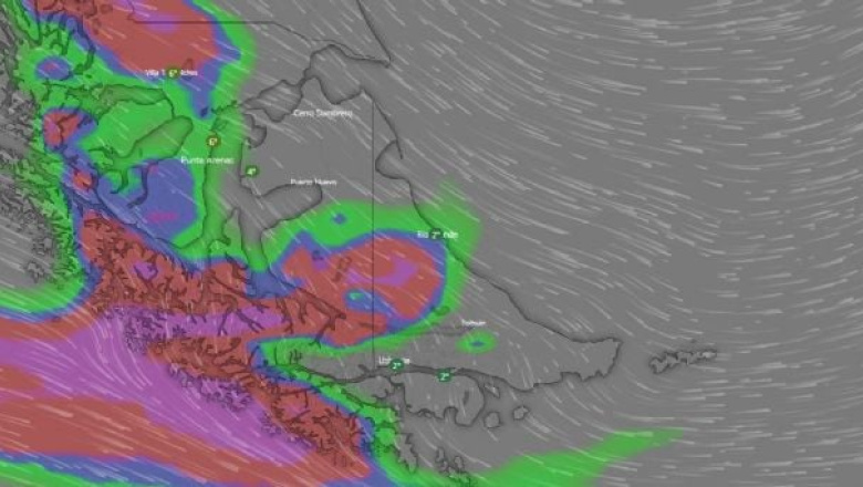 Alerta por fuertes vientos y ráfagas de hasta 100 km por hora
