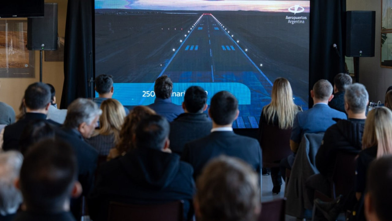 Gobierno acompañó la inauguración de las obras de remodelación del aeropuerto de Río Grande
