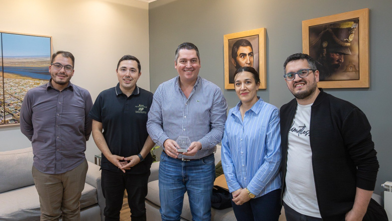 El Intendente recibió a referentes del “Centro Cristiano Río Grande"