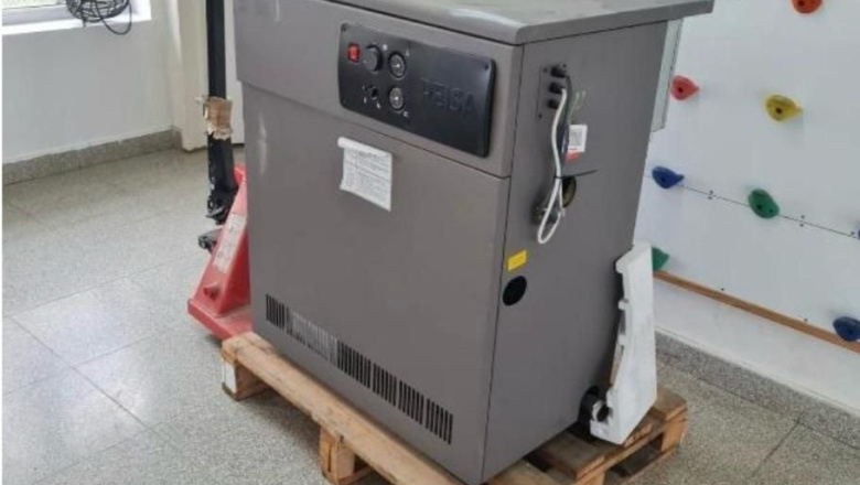 Avanza la obra de calefacción en el Jardín N°27: ya se renovó el sistema