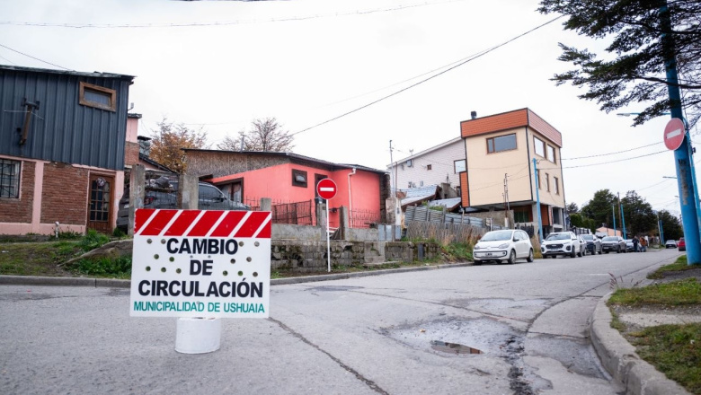 Implementaron nuevos sentidos de circulación en un amplio sector de Ushuaia