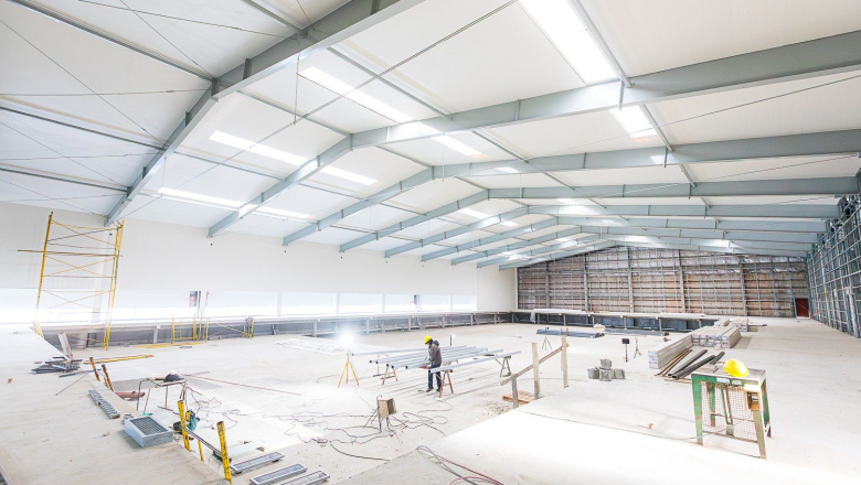 Reactivan la obra del Natatorio Municipal de Chacra II en Río Grande  