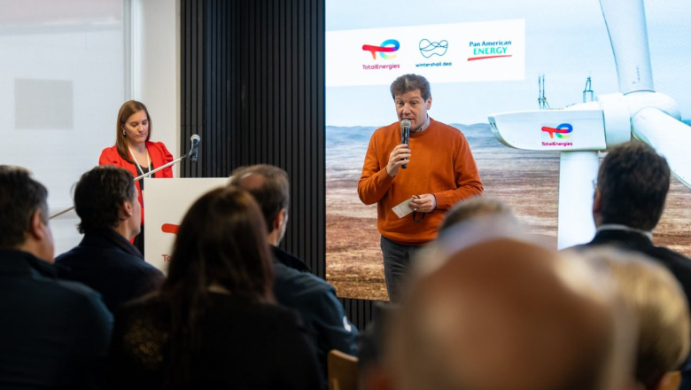 Melella encabezó de la inauguración del parque eólico más austral del mundo