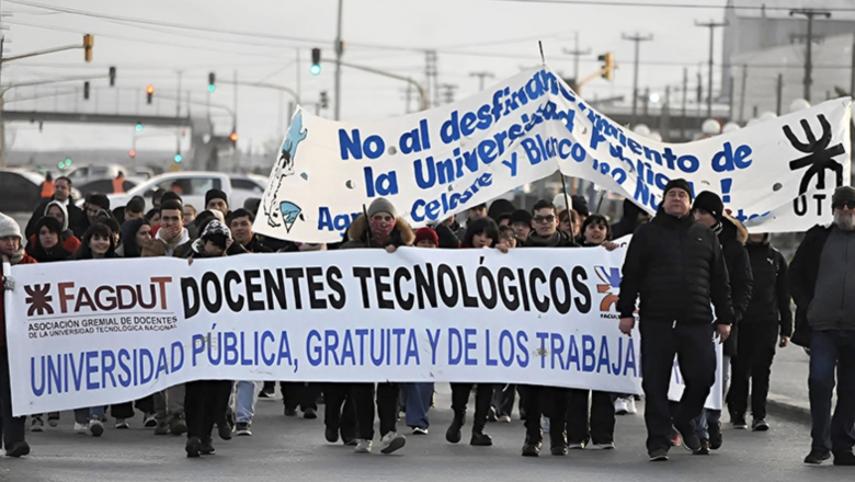 Este martes se realiza la Marcha Federal por la Educación Pública
