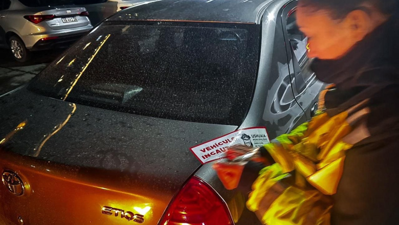 13 vehículos incautados en controles durante el fin de semana