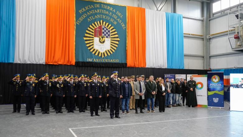 La Policía de la Provincia cumplió 141 años de servicio en Tierra del Fuego