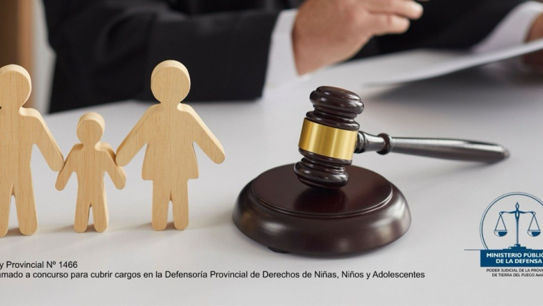 Llaman a concurso para cubrir cargos en la Defensoría Provincial de derechos de niñas, niños y adolescentes