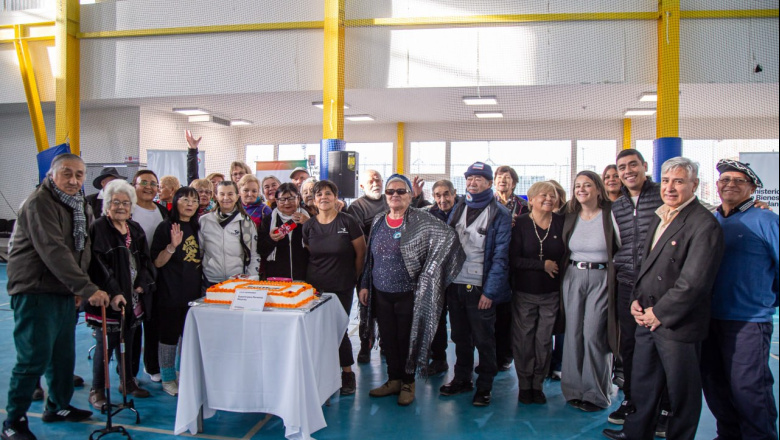 Gobierno celebró el 3° aniversario del Espacio para Personas Mayores de Tolhuin