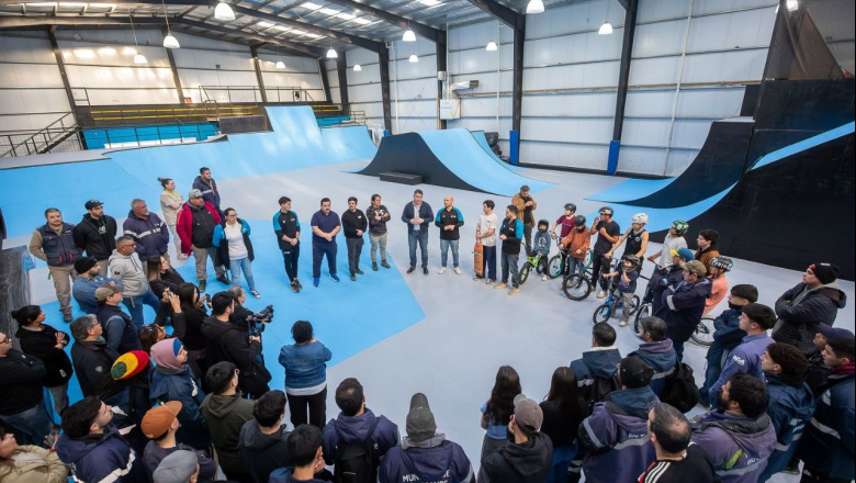 Los jovenes destacaron las obras realizadas en el Parque Municipal de Deportes Urbanos