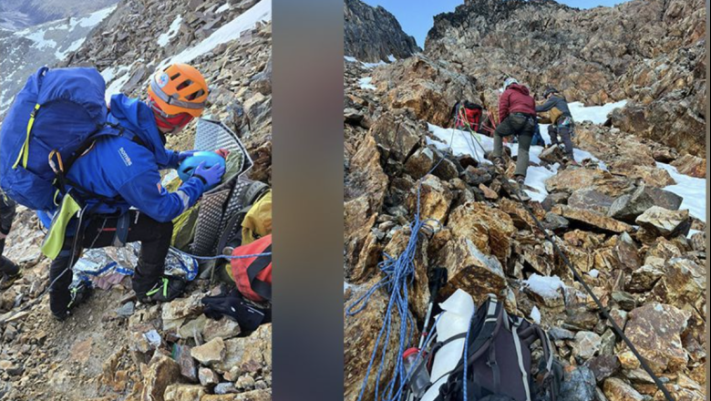 Más de 13 horas de rescate tras un accidente de escalada en el Cerro Bonete