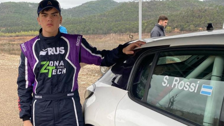 Joven piloto fueguino convocado por Lancia en Francia