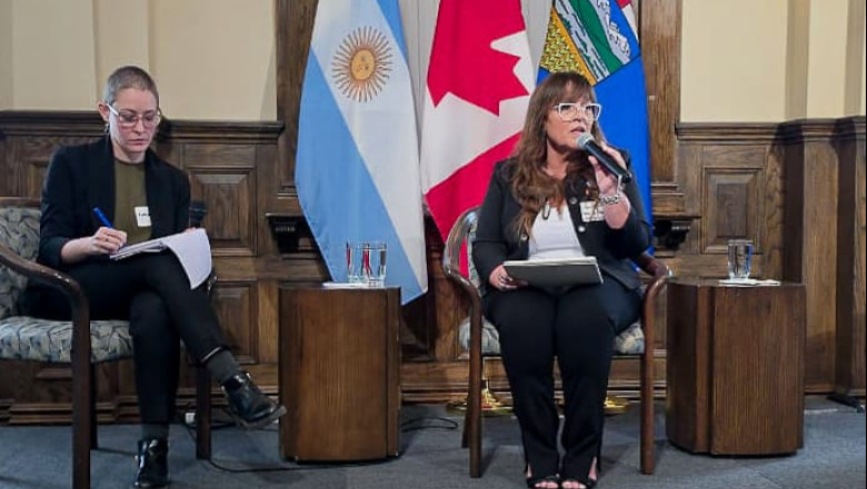 Castillo presentó el potencial hidrocarburífero fueguino ante referentes del sector energético internacional