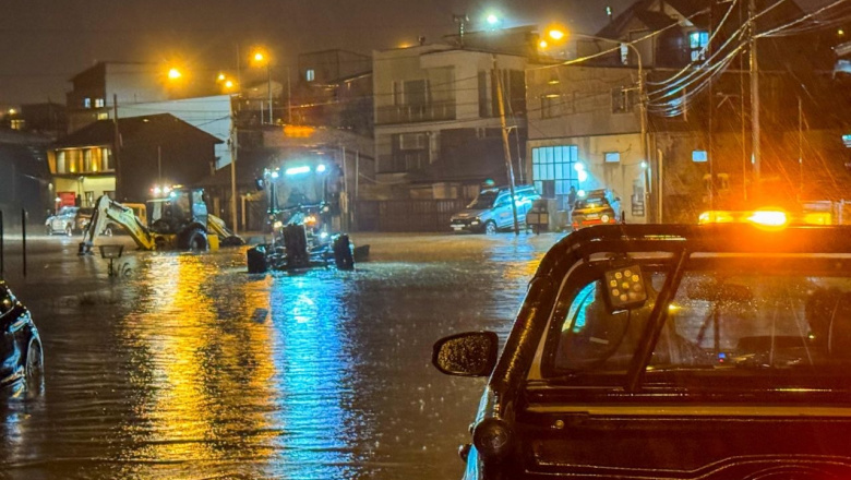 300 llamados de emergencia y más de 25 familias afectadas por las intensas lluvias en Ushuaia