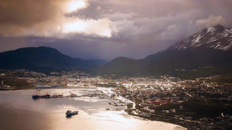 Fin de semana frío en Ushuaia: la nieve llegaría recién el lunes