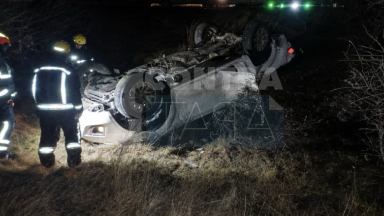 Volcó una camioneta: tres menores y sus padres fueron trasladadas al hospital