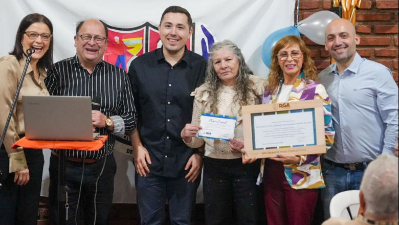 El Municipio acompañó el 5° aniversario de la Asociación de Jubilados Municipales de Río Grande
