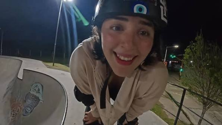 Martina, la riograndense que sueña con llegar al Mundial de Roller en Paraguay
