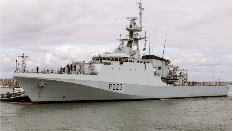Provocación: Buque militar británico ingresó a aguas argentinas sin autorización