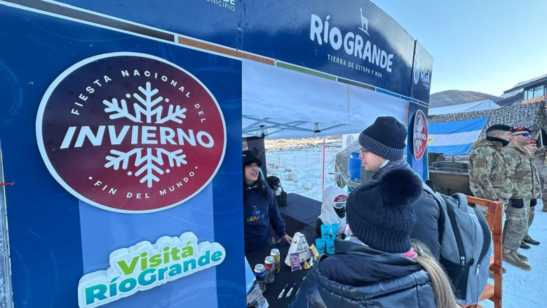 Río Grande promocionó sus atractivos turísticos en la Fiesta Nacional del Invierno