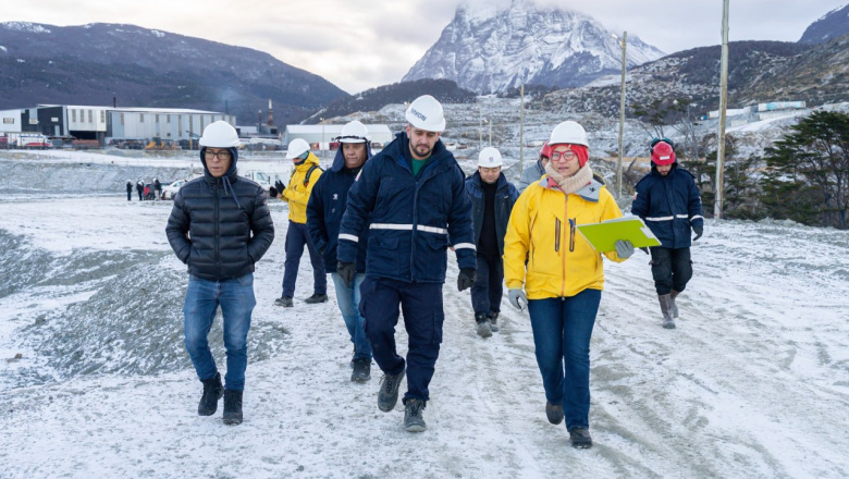 Se realizó un nuevo monitoreo ambiental de la obra nueva usina de Ushuaia