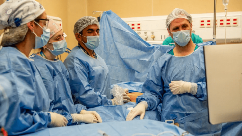 Médicos del Garrahan salvaron la vida de un bebé fueguino con una cirugía inédita 
