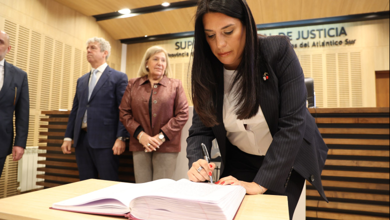 María Elena Guerrero asumió como Jueza de Familia y Minoridad N.º 1 del Distrito Judicial Sur 