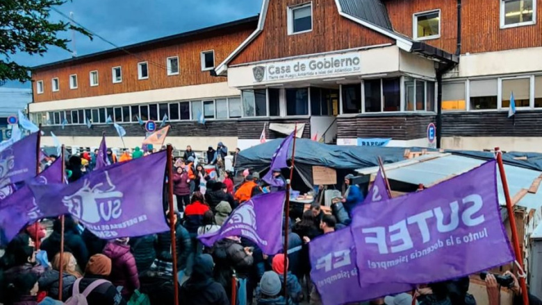 Quinto día de paro docente: SUTEF ratifica la medida y convoca a nuevas movilizaciones