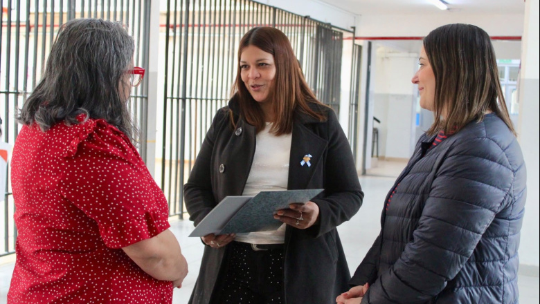 Dos Santos y Rossi recorrieron Tolhuin y compartieron una mirada inclusiva y de trabajo articulado