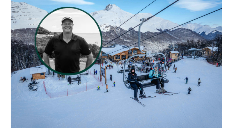 Murió un empresario brasileño en un accidente fatal en el Cerro Castor