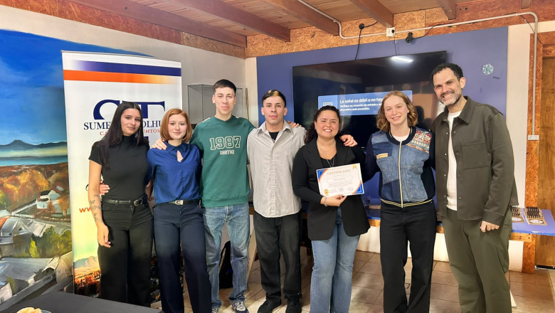 La Juventud de Sumemos Tolhuin recibió al Ministro de Producción