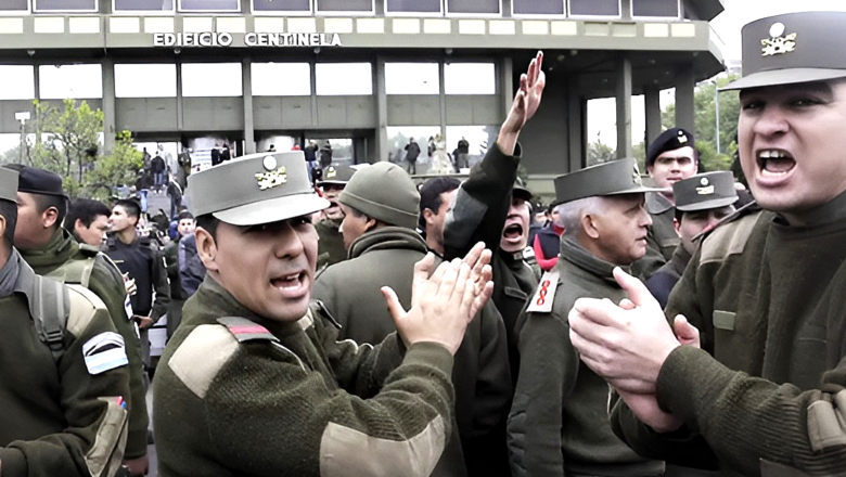 Fuerte malestar en las Fuerzas Armadas y de seguridad: protesta contra el ajuste de Mieli y sueldos de $800 mil 